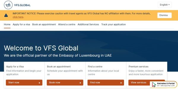 How to apply for Short stay Luxembourg Work Visa from UAE