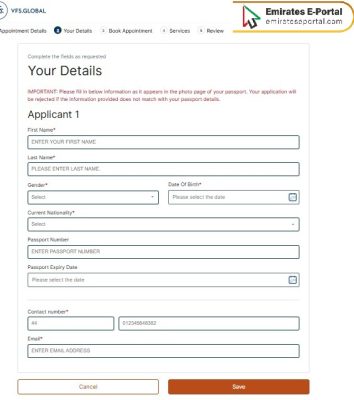 Steps to Book an appointment to apply for Japan Visa for UAE Residents