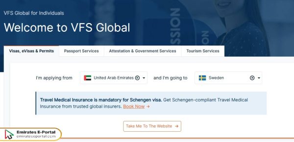 Steps to Book an appointment to apply for Schengen Visa for UAE Residents