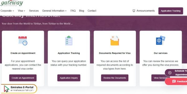 Steps to Book an appointment to apply for Turkey Visa for UAE Residents