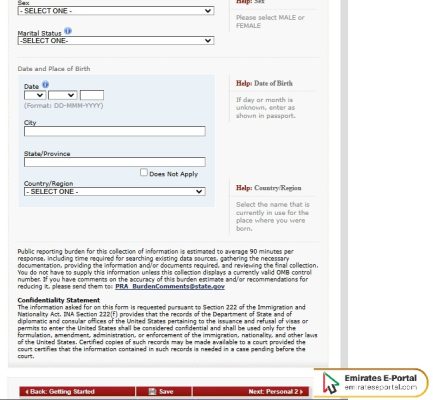 Steps to apply for US Visa from Dubai