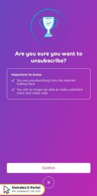 How to Cancel Du Home Internet by app