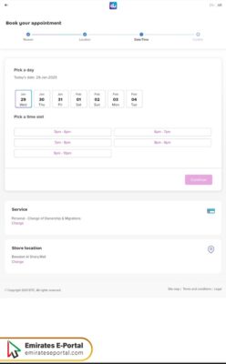 How to Book Du Appointment