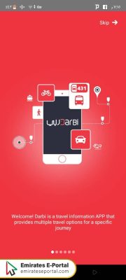 Steps to Check Hafilat Card Balance Check Online by Darbi application
