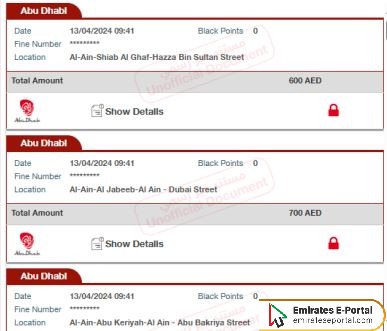 Fujairah Traffic Fines Check Steps