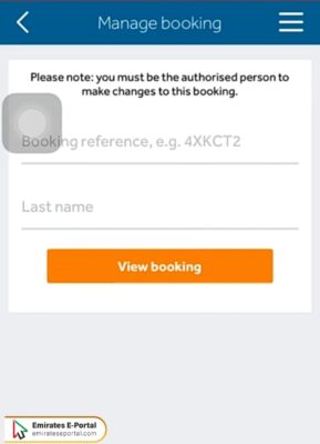 Flydubai Manage Booking Steps by app