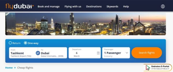 Steps to Inquire about Flydubai Ticket Price