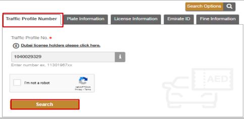 Ras Al Khaimah Traffic Fines Check Steps