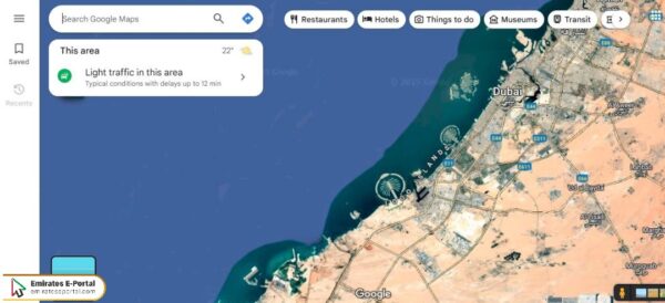 Steps to Use Makani Number in Google Maps