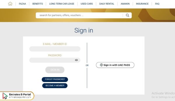 How to Renew Fazaa Card Online
