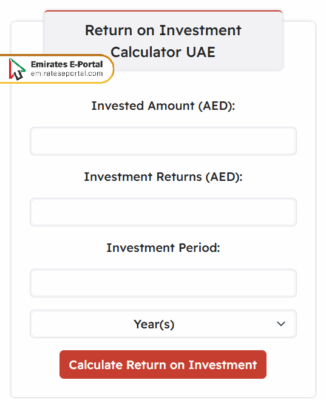 How to Use Real Estate ROI Calculator in UAE