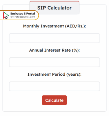 How to Use SIP Calculator in UAE