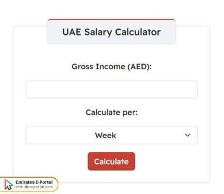 How to Use a UAE Salary Calculator